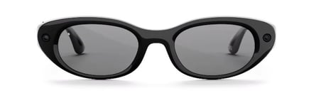 Meta Glasses Starfire Kylie Edition  Classic Black -Clear to Grey Transition Lenses  48mm