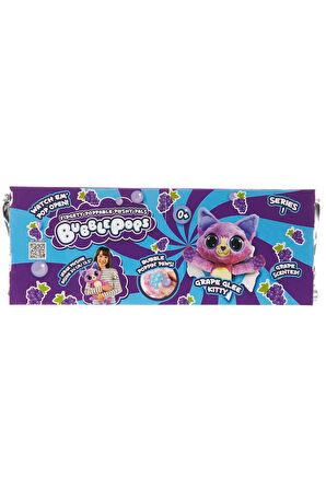 Bubble Pops Grape Glee Kitty: Kokusuyla Büyüleyen Şişme Peluş Kedi!