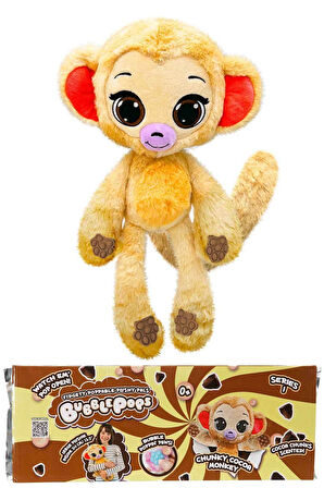 Bubble Pops Chunky Cocoa Monkey: Kokusuyla Büyüleyen Şişme Peluş Maymun!
