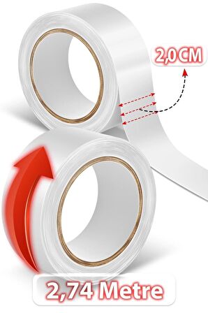 Walker Tape Ultra Hold Rulo Protez Saç Bandı 3/4 x 3 (2,0cm X 2,74m)