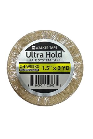 Walker Tape Ultra Hold Rulo Protez Saç Bandı 3x1.5X 3Yds (3,75cm X 2,74m)