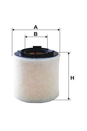 Seat Toledo 1.4 TSI Hava Filtresi 2013-2014 Filtron CAX