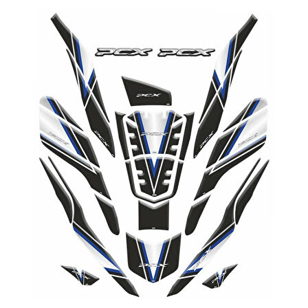 Gogo Tank Pad Set 010 Honda Pcx 2021-2024