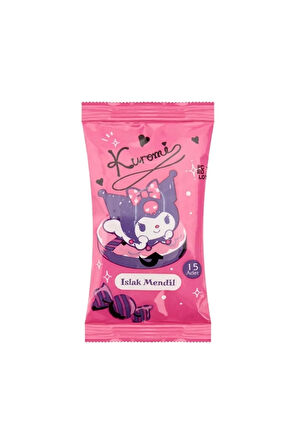 Kuromi Islak Cep Mendil 15 Yaprak