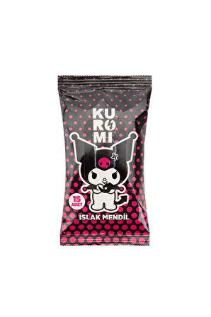 Kuromi Islak Cep Mendil 15 Yaprak