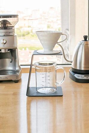 Pour-over V60 Dripper Standı, Metal Kahve Demleme Sehpası