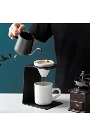 Pour-over V60 Dripper Standı, Metal Kahve Demleme Sehpası