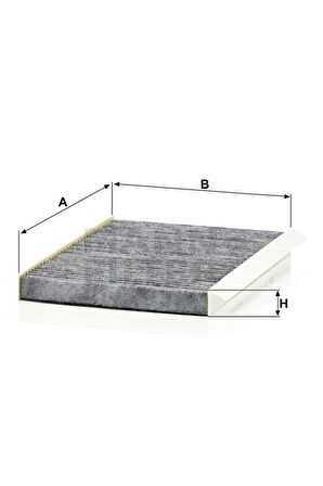 Mann Filter CUK2532 Karbonlu Polen Filtresi