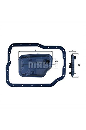 Ford Focus 1 Otomatik Vites Şanzıman Filtresi 1998-2005 Mahle