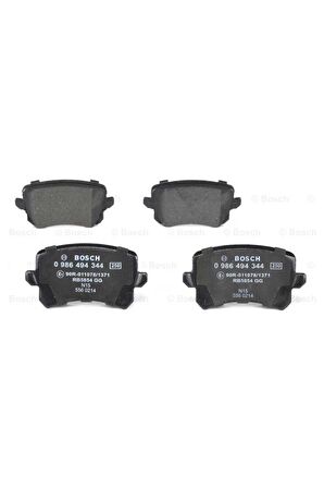 VW Passat B6 Arka Fren Balatası 2005-2011 Bosch Takım
