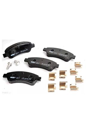 Citroen C3 Ön Fren Balatası 2010-2015 Ferodo Takım
