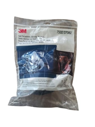 3M 7502 Yarım Yüz Maskesi + 3M 6038 P3 Organik – Ozon Solo Filtre 