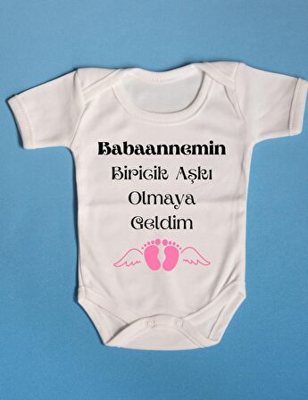 Pamuklu Bebek Zıbını Özel Tasarım Babaannemin Biricik Aşkı