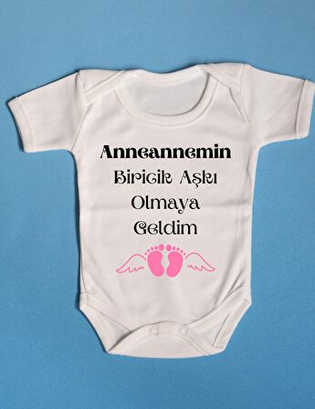 Pamuklu Bebek Zıbını Özel Tasarım Anneannemin Biricik Aşkı