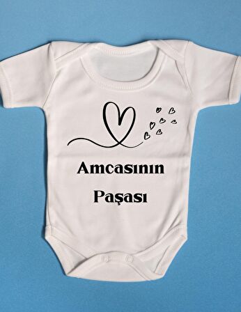 Pamuklu Bebek Zıbını Amcasının paşası yazılı