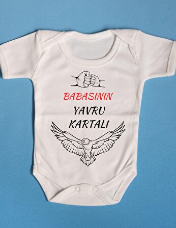 Pamuklu Bebek Zıbını Babasının Yavru kartalı