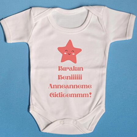 Pamuklu Bebek Zıbını İsme Özel Anneanneme Gidicem