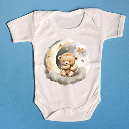 Organik Pamuklu Bebek Zıbını Özel Tasarım 004