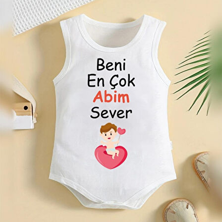 %100 Pamuklu Organik Baskılı Premium Çıtçıtlı Bebek Body Atlet Zıbın 00312