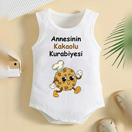 %100 Pamuklu Organik Baskılı Premium Çıtçıtlı Bebek Body Atlet Zıbın 00346