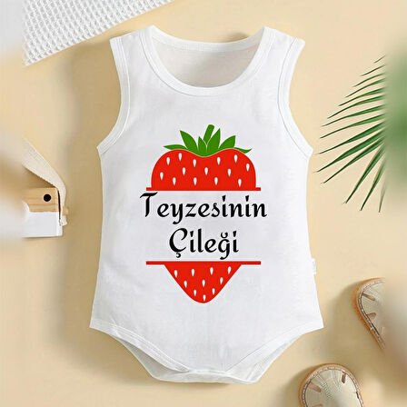 %100 Pamuklu Organik Baskılı Premium Çıtçıtlı Bebek Body Atlet Zıbın 00394