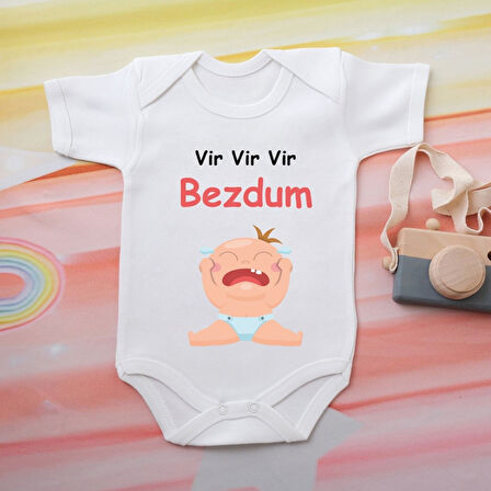 Pamuklu Bebek Zıbını Bebek ismine Özel 0087
