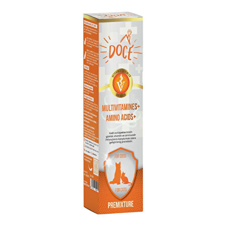 Doce Kedş Ve Köpek Multivitamin, Amionoasit 50ML