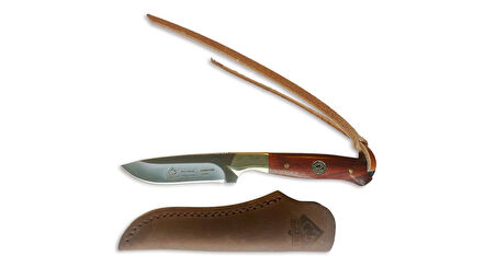 Puma SGB Caping Bıçak, Wood With Leather Sheath