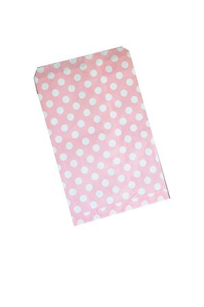 KESE KAĞIDI PEMBE PUANLI 10X18CM 10'LU