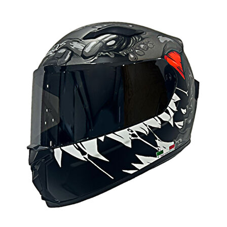 Sway Kapalı Kask Sw 820 Monster