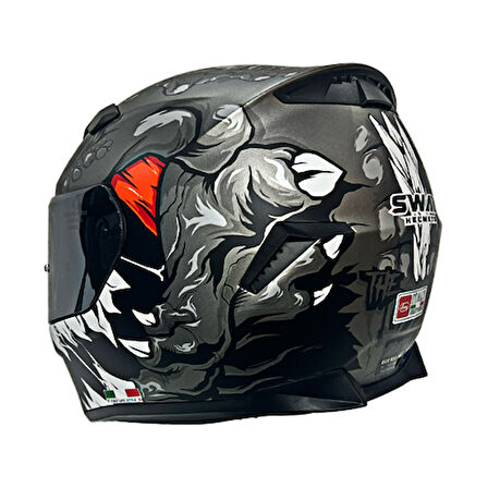 Sway Kapalı Kask Sw 820 Monster