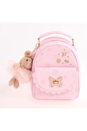 Coquette / Fairycore Tarzı Balerin Tavşanlı Özel Tasarım Çanta 25x20cm