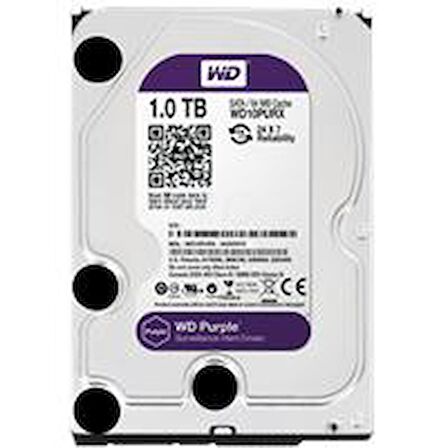 WD Purple WD10PURX Sata 3.0 5400 RPM 3.5 inç 1 TB Harddisk