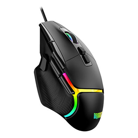 Dragos XM90 20000 DPI Usb Kablolu Siyah RGB Gaming Optik Mouse