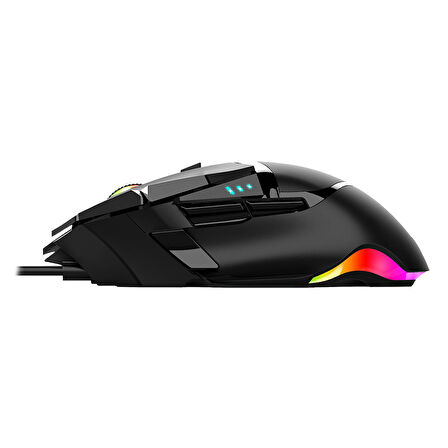 Dragos XM92 20000 DPI Usb Kablolu Siyah RGB Gaming Optik Mouse