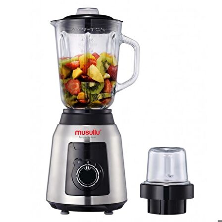 MUSULLU MSL-2040 Blender Metal Gövde 1.5 Litre 750 Watt