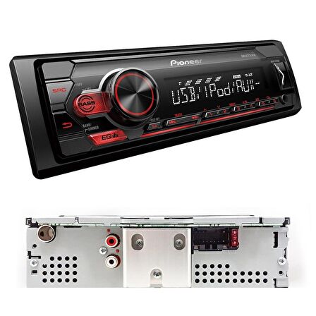 Pioneer Mvh-S120Ub Oto Teyp 4X50 Watt Usb Sd Fm Aux