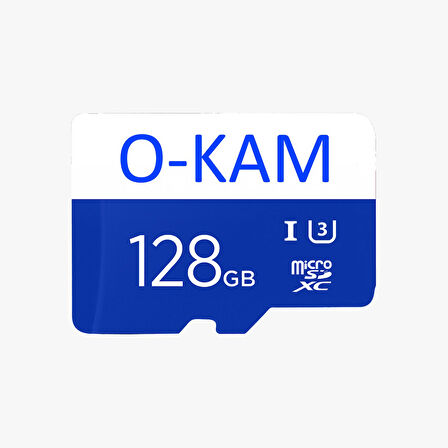 O-KAM 128gb Hafıza Kartı Solar-wifi Kameralara Uyumlu