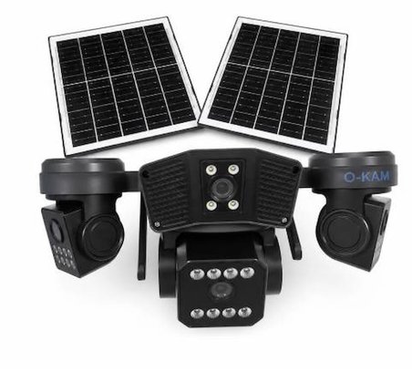 O-KAM PRO 333 Premium 4G Solar Güvenlik Kamerası | SIM Kartlı | 7/24 Kayıt | Akıllı Takip | Renkli Gece Görüşü