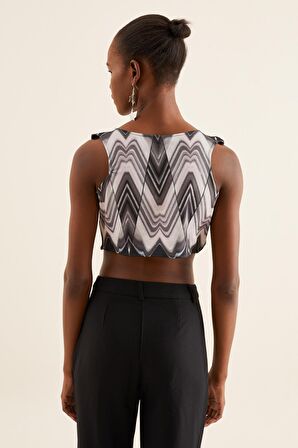 CROP BLUZ 