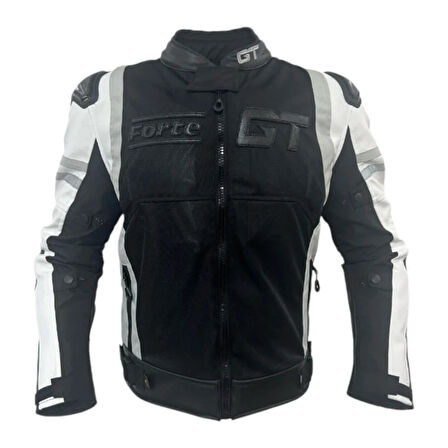 Forte Gt Motosiklet Montu Hörgüçlü 2003001 Titan Beyaz Siyah