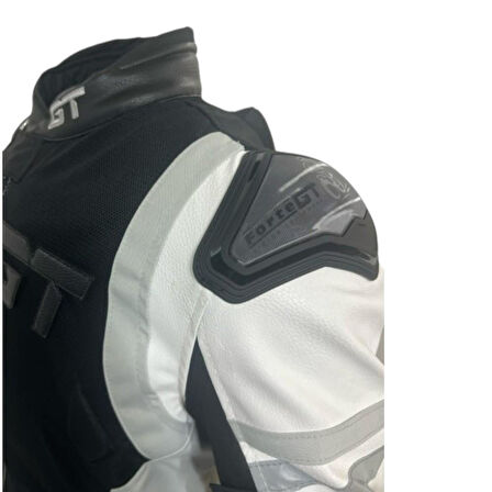Forte Gt Motosiklet Montu Hörgüçlü 2003001 Titan Beyaz Siyah