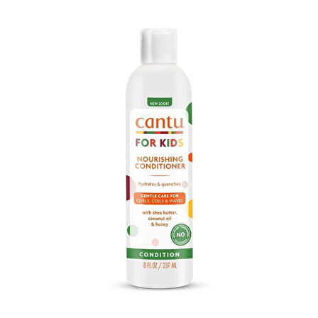Cantu Kids Kıvırcık ve Dalgalı Saçlı Çocuklar İçin Saç Bakım Kremi 237 mL