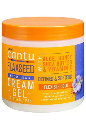 Cantu Flaxseed Smoothing Cream Jel 453GR