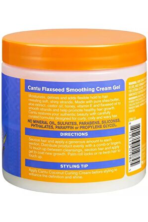 Cantu Flaxseed Smoothing Cream Jel 453GR