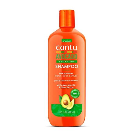 Cantu Avokado Yağlı Sülfatsız Nemlendirici Şampuan 400mL