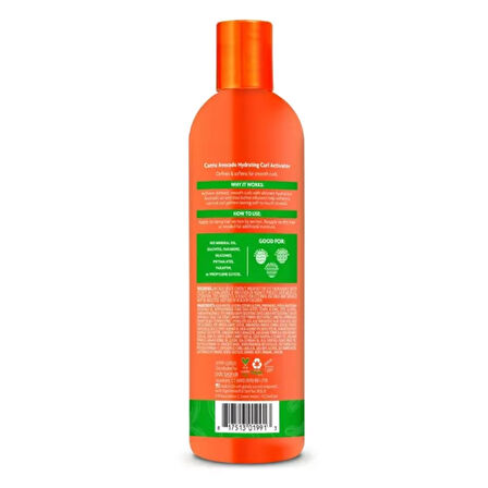 Cantu Avokado Yağı  Bukleleri Belirginleştiren Saç Kremi 355mL