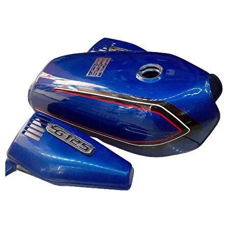 CG Mavi Benzin Deposu Ve Yan Kapaklar Koyu Mavi