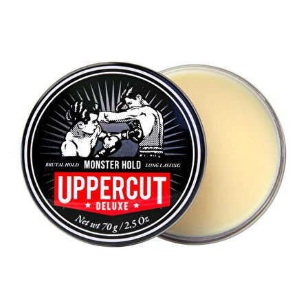 Uppercut Deluxe Monster Hold Pomade - Güçlü Tutuş, Orta Parlaklık Pomad