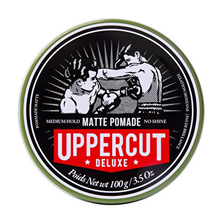 Uppercut Deluxe Matte Pomade Orta Tutuş & Mat Bitiş Wax 100 gr